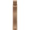 Ekena Millwork 6-in W x 26-in D x 34-in H Funston Slat Rough Cedar Woodgrain TimberThane Outlooker, Primed Tan OUTUR060X26X34FST24RCPR - alternate 2